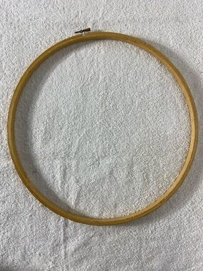 Vintage Wooden Embroidery Hoop Natural Wood